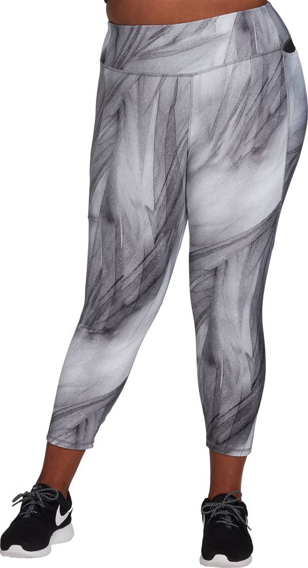 CALIA by Carrie Underwood Women's Plus Size Energize Printed 7/8 Leggings