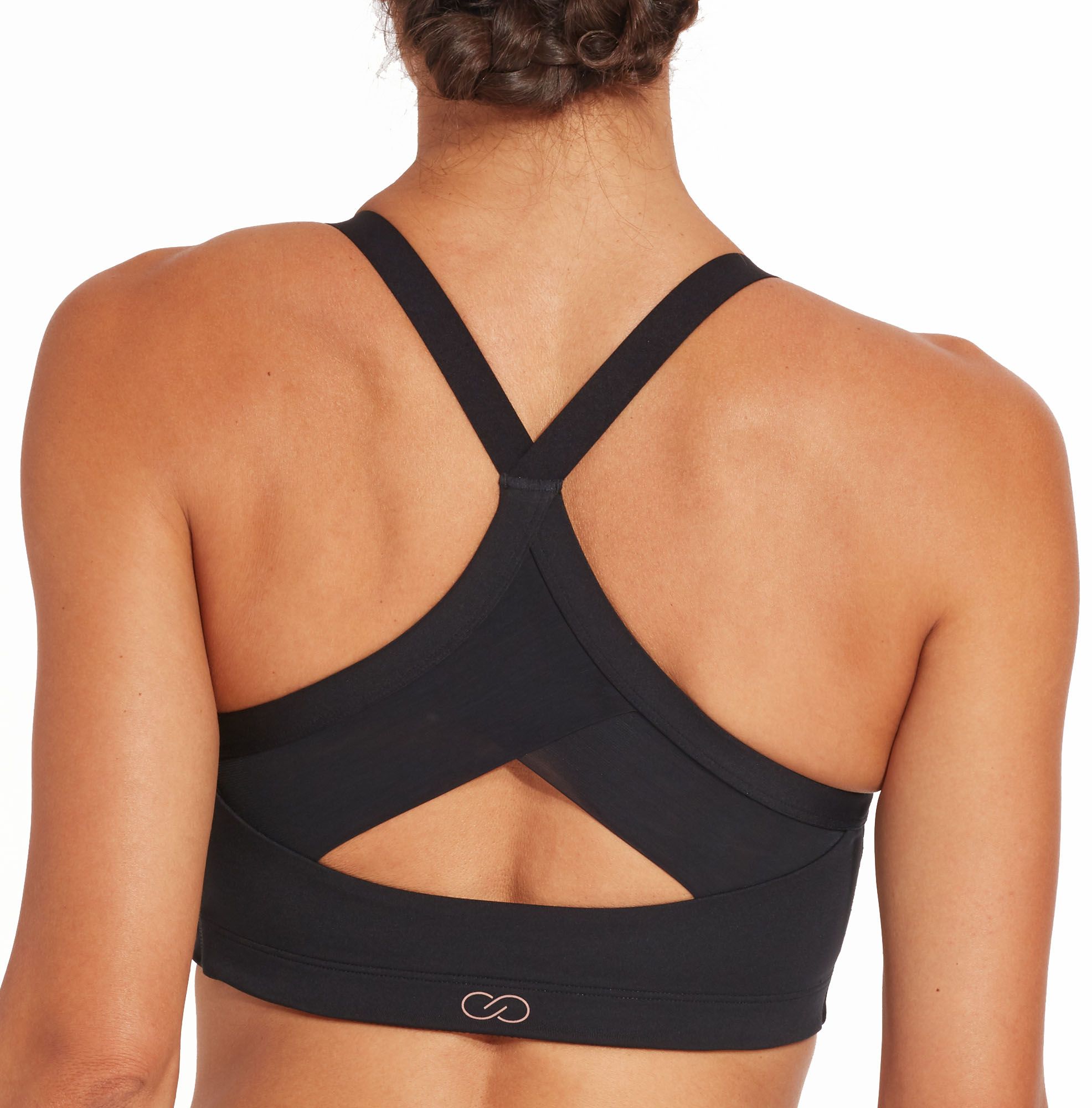 open back sports bra