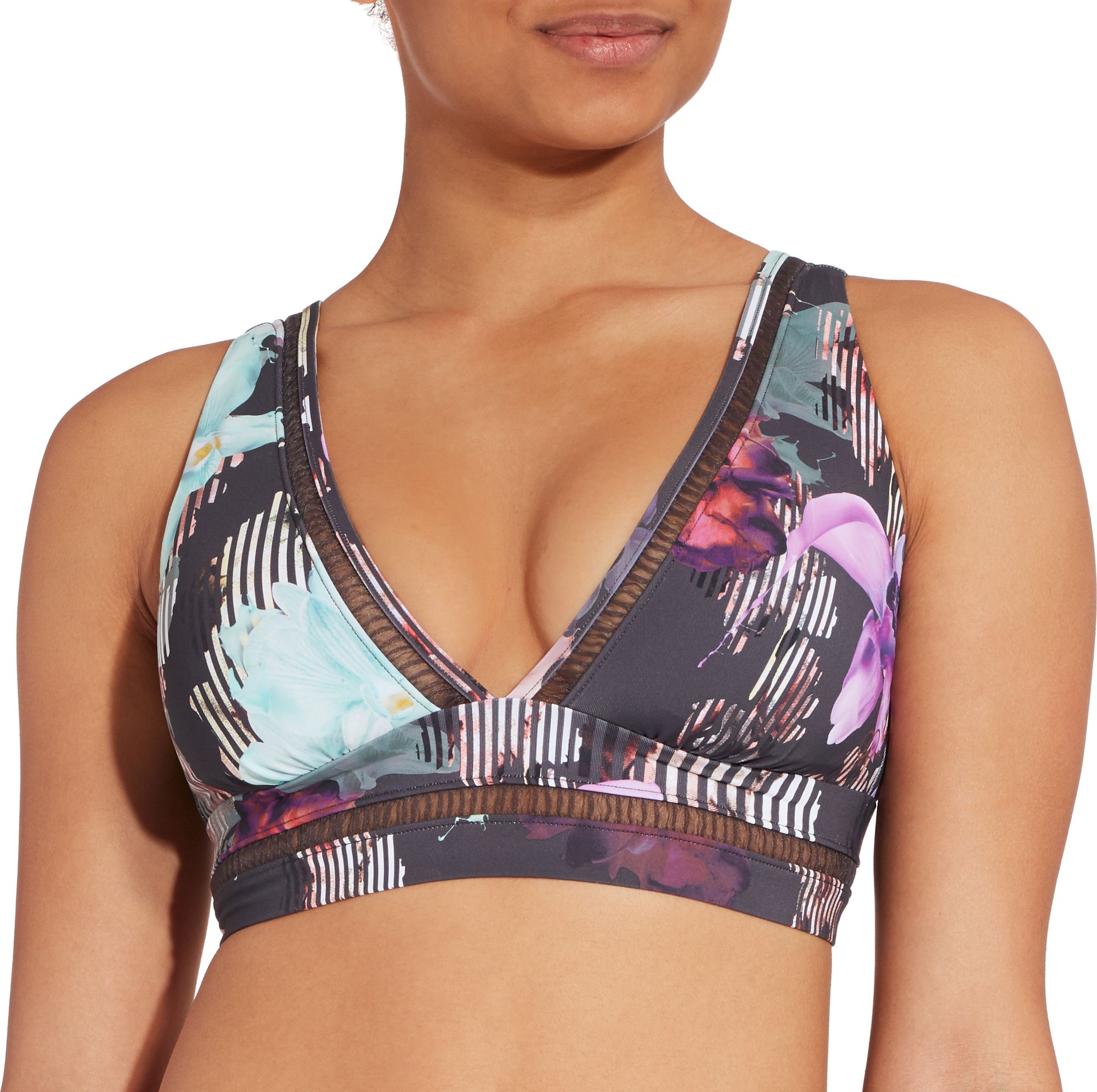 calia one shoulder swim top