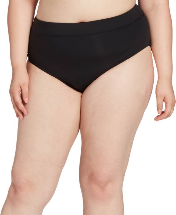 CALIA Women's Plus Size Wide Banded Mid Rise Swim Bottoms product image
