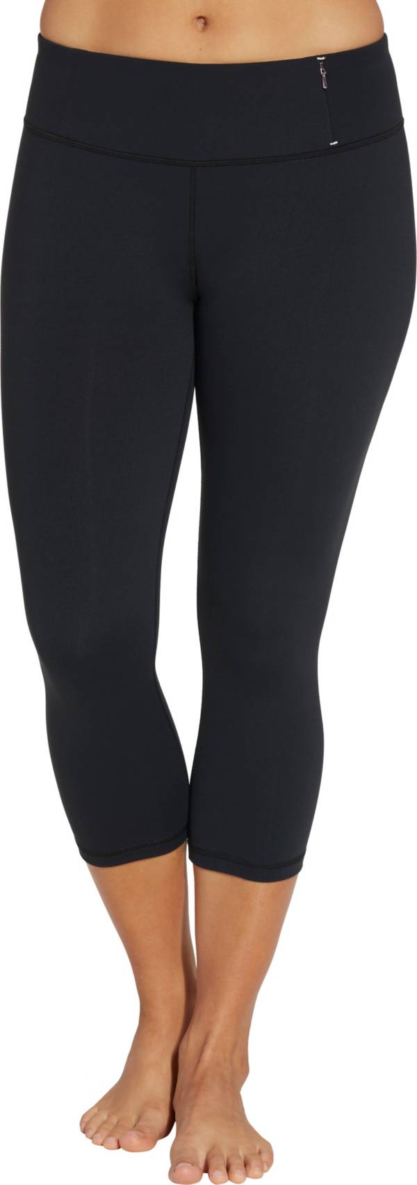 CALIA by Carrie Underwood Women's Essential No Seam Mid-Rise Capris