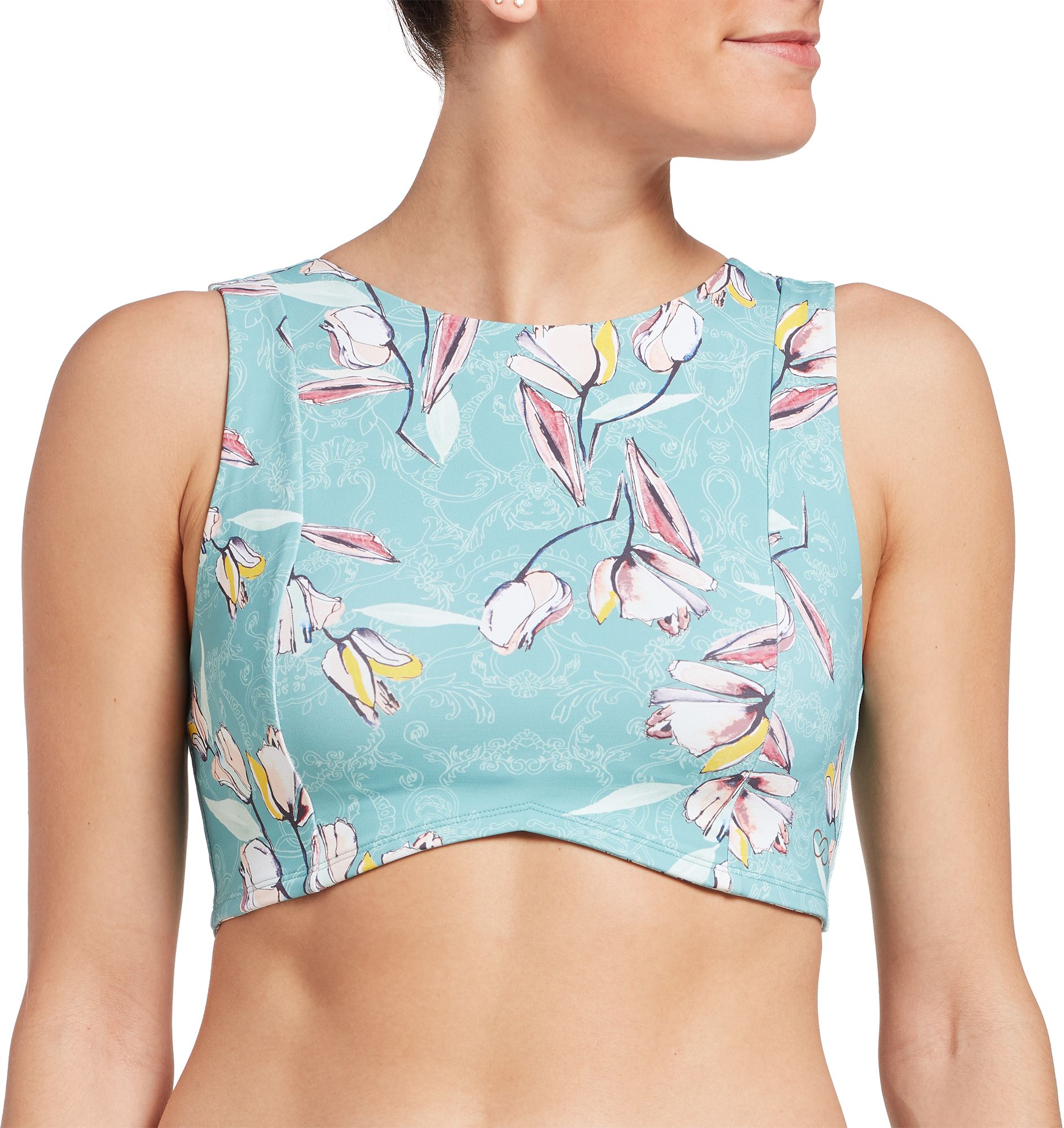 swimming crop top