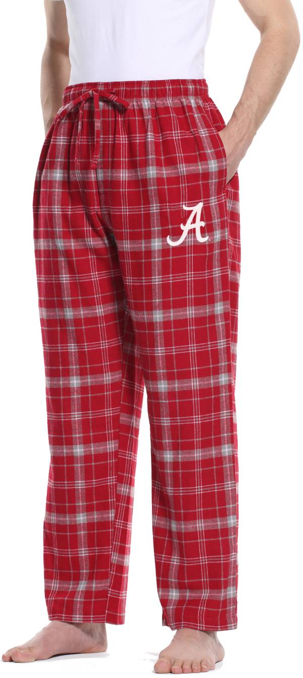 Concepts Sport Men s Alabama Crimson Tide Crimson Grey Ultimate Sleep Pants