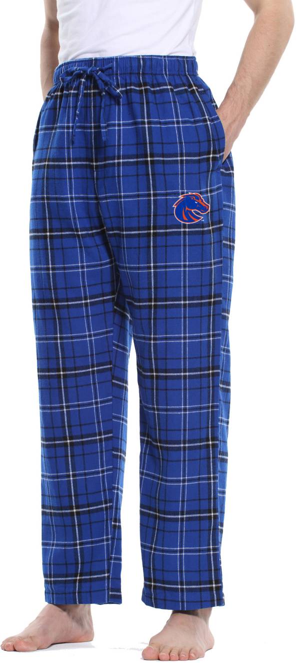 Concepts Sport Men's Boise State Broncos Blue/Black Ultimate Sleep Pants, Size: Medium