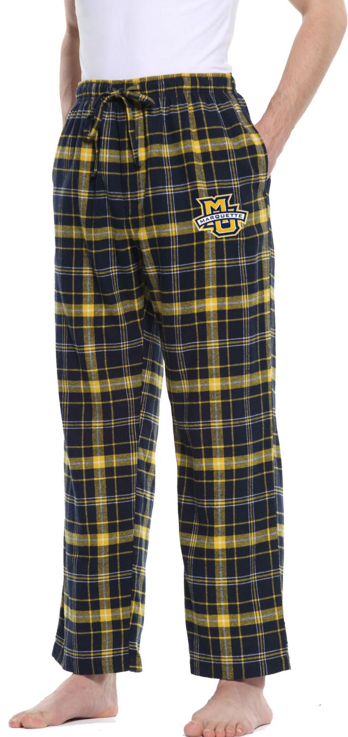 Concepts Sport Mens Marquette Golden Eagles Bluegold Ultimate Sleep Pants