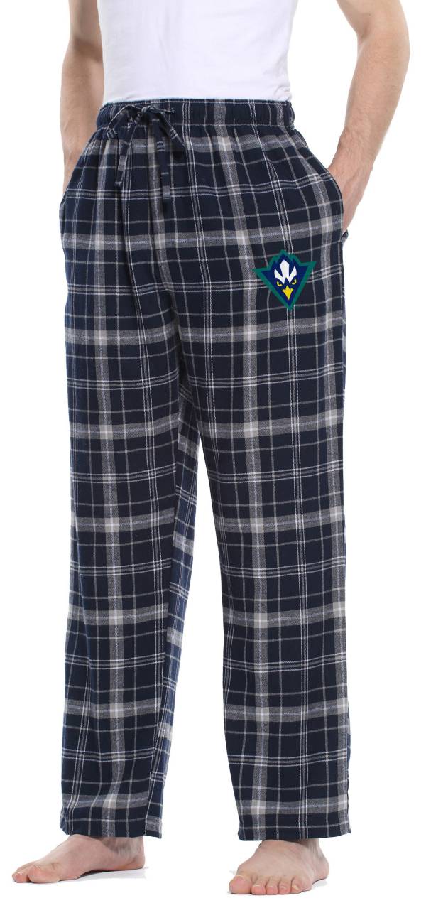 Men's Concepts Sport Navy/Gray UNC Wilmington Seahawks Ultimate Flannel  Pants