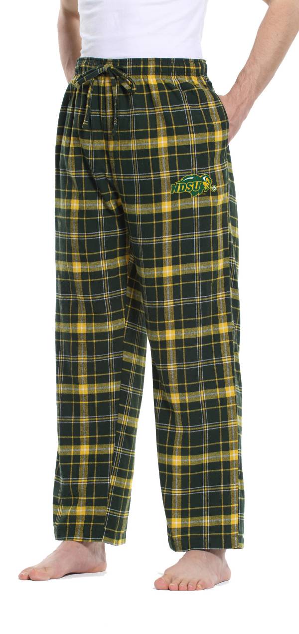 Concepts Sport Men's North Dakota State Bison Green/Yellow Ultimate Sleep Pants product image