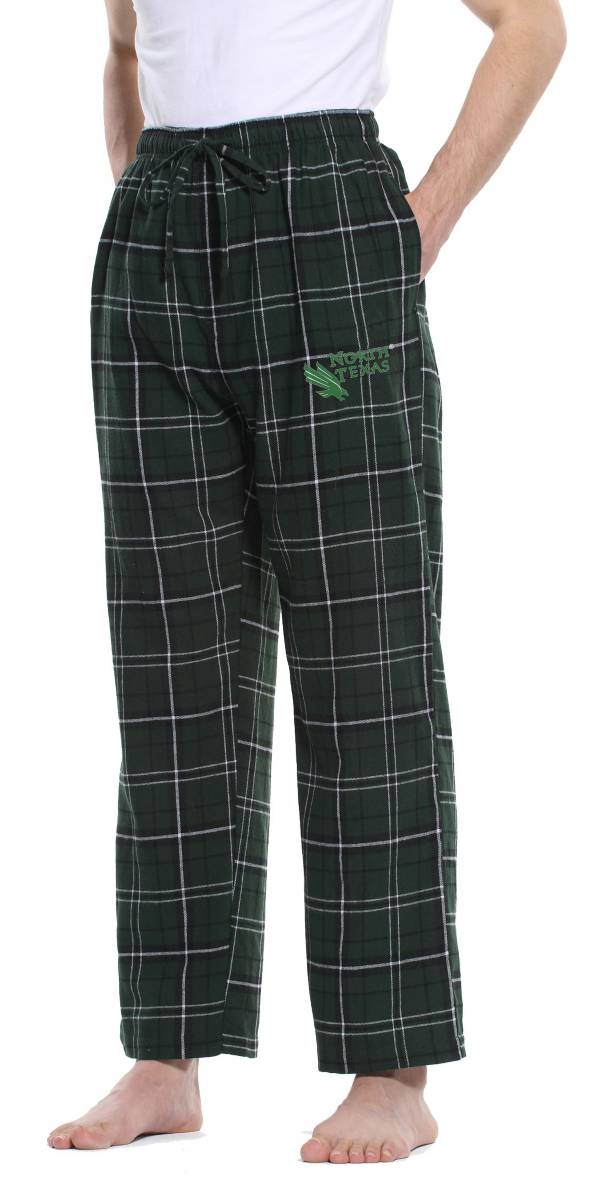 Concepts Sport Men's North Texas Mean Green Green/Black Ultimate Sleep Pants product image