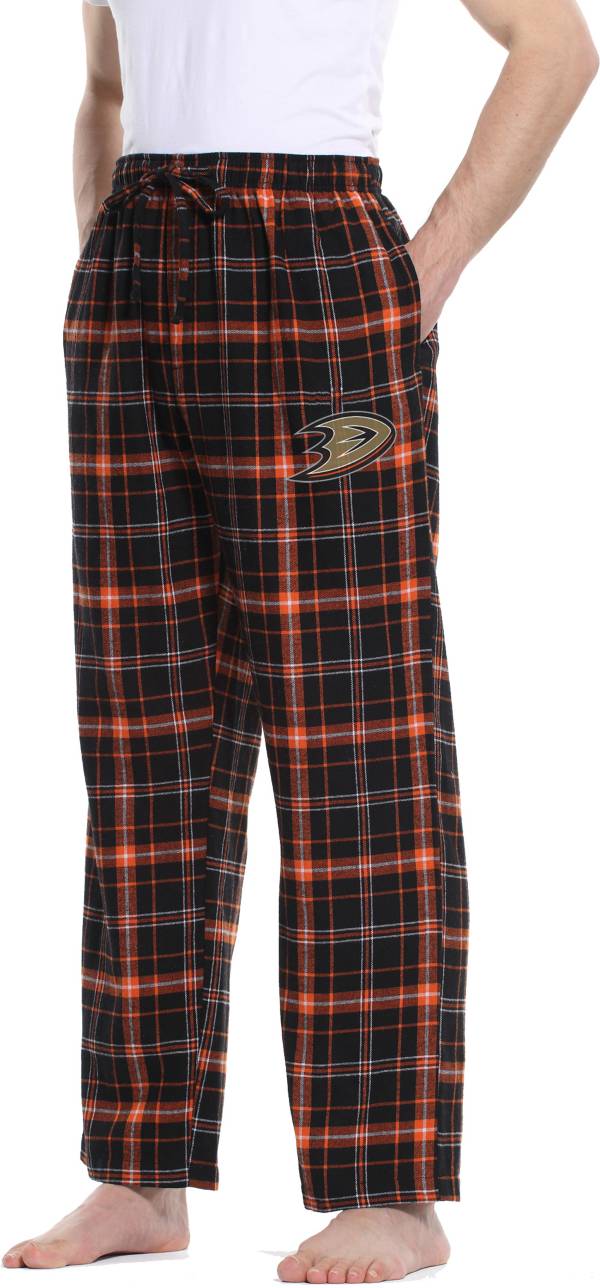 Concepts Sport Men's Anaheim Ducks Ultimate Flannel Pants