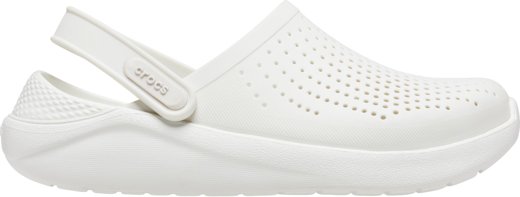 crocs literide almost white