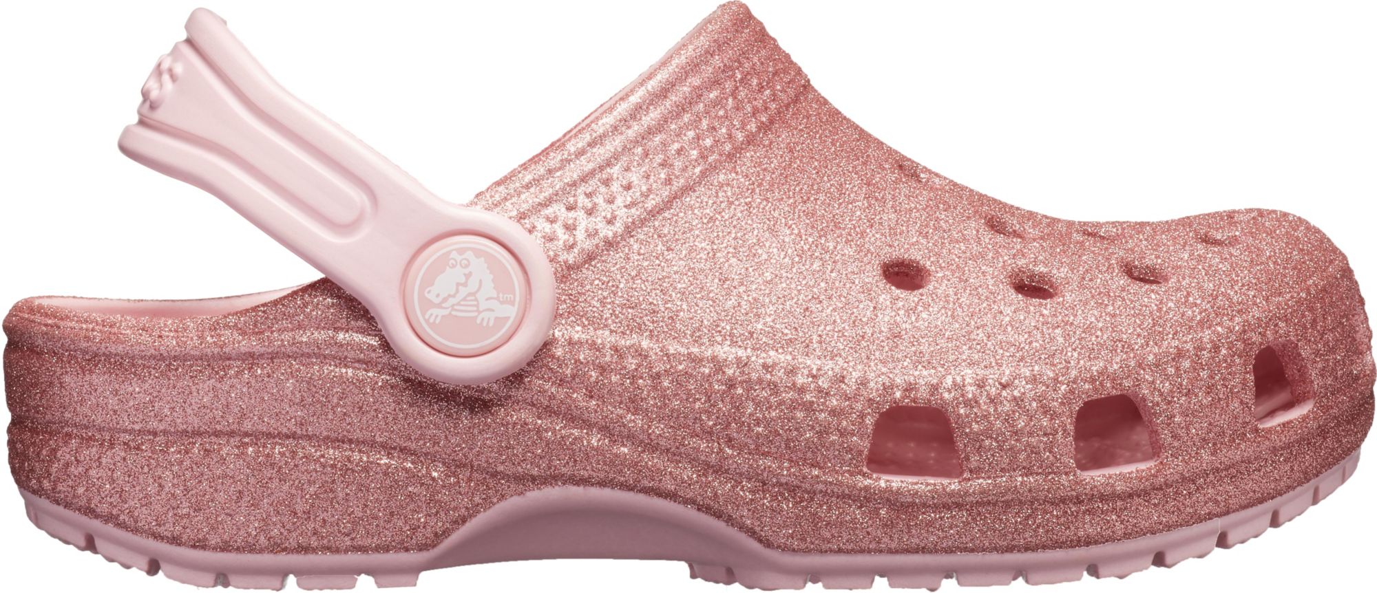 adult glitter crocs