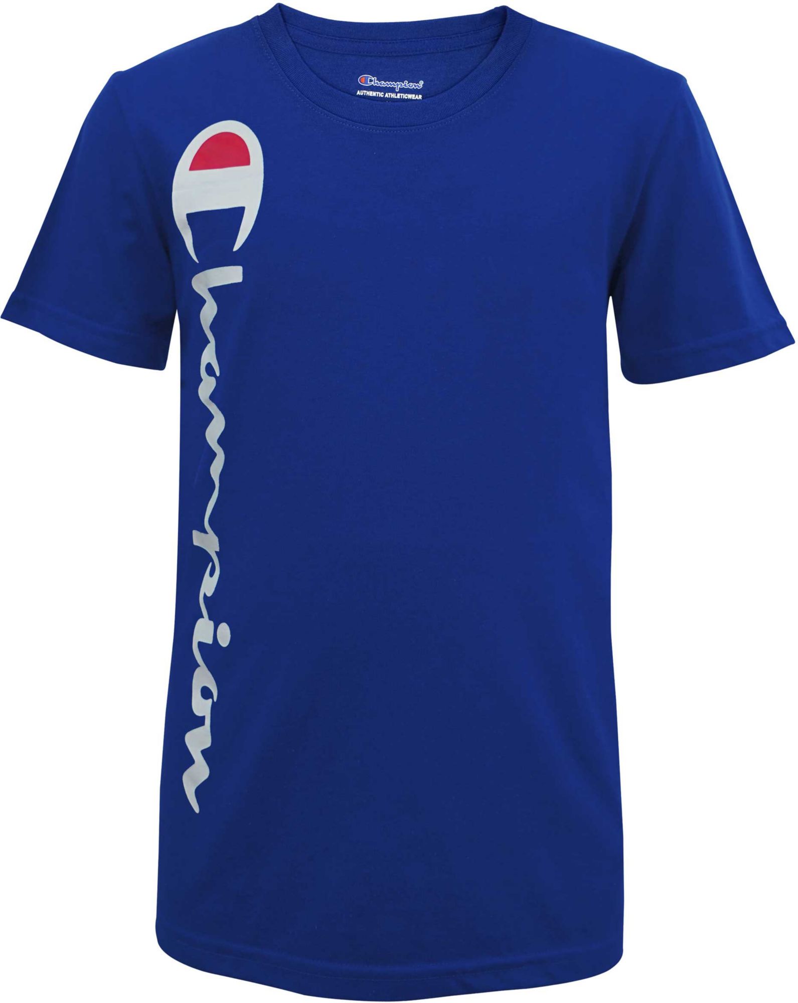 champion blue t shirt