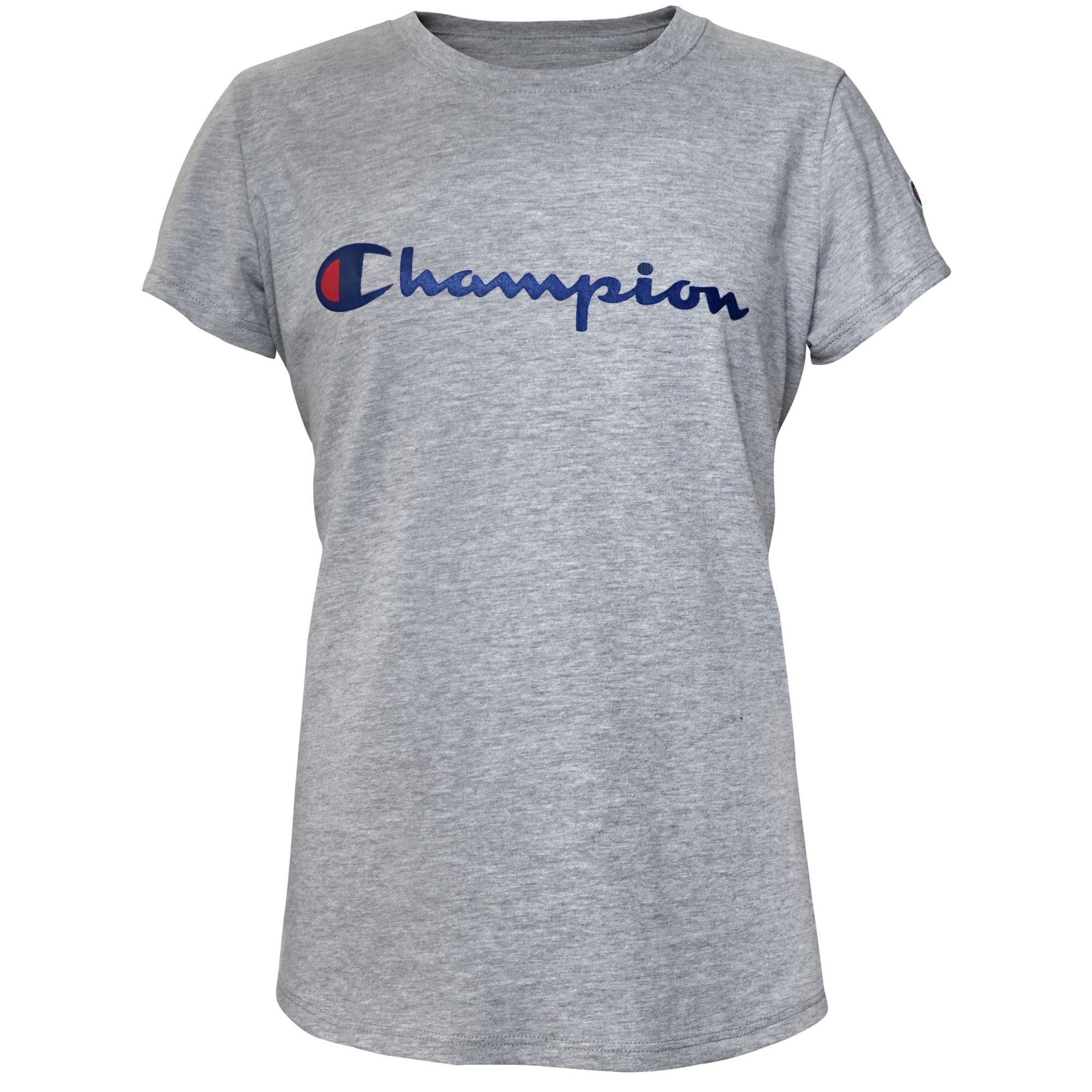 gray champion t shirt