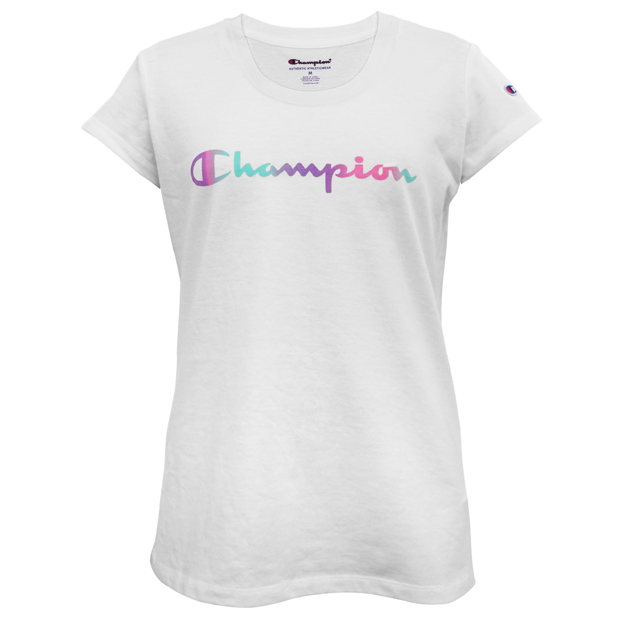 white champion shirt girls