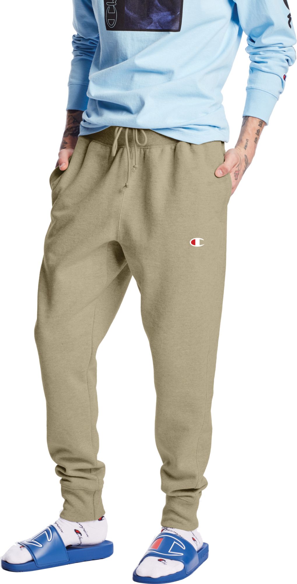 reverse weave champion joggers