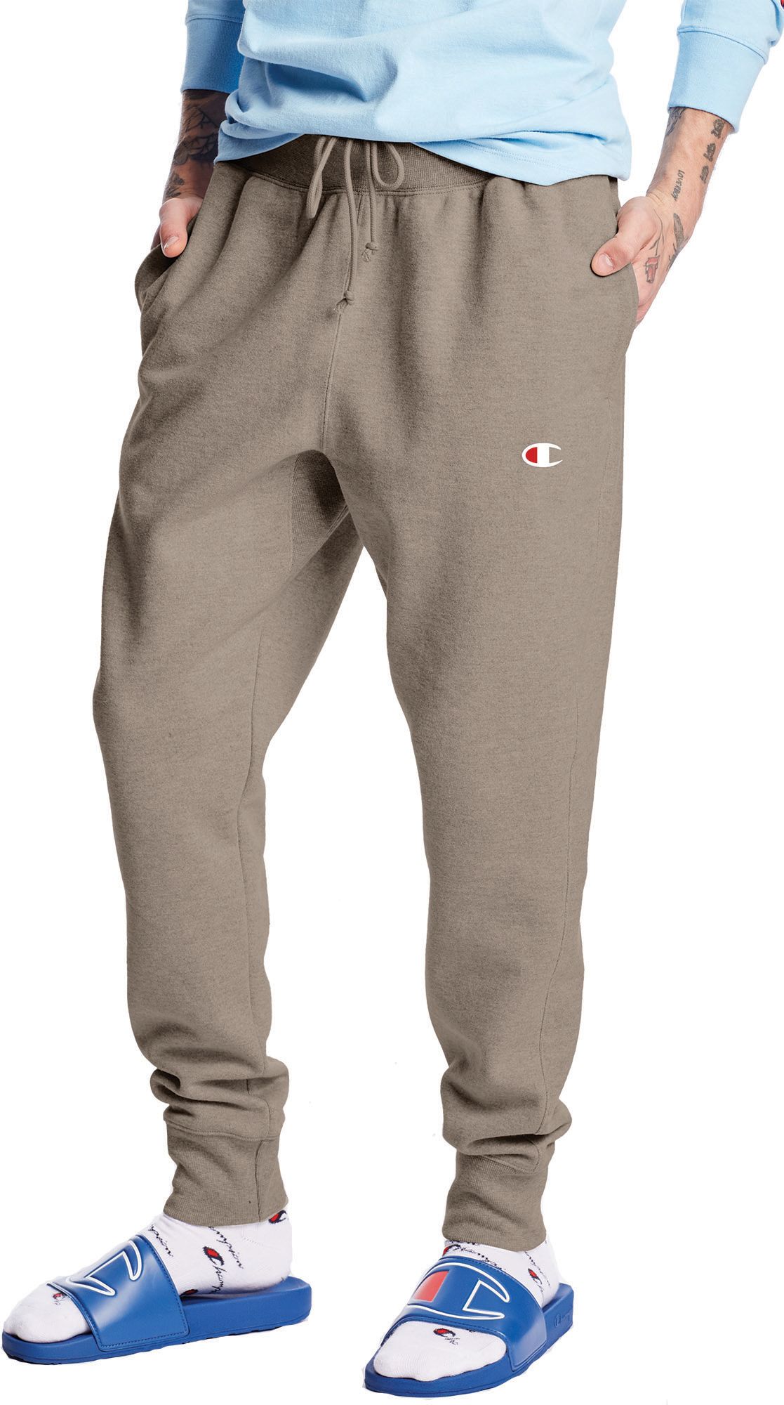 champion life men's reverse weave jogger