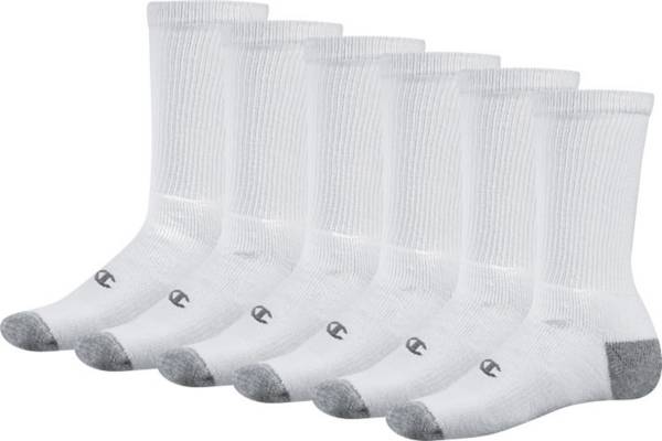 Champion Men's Double Dry Performance Crew Socks - 6 Pack product image