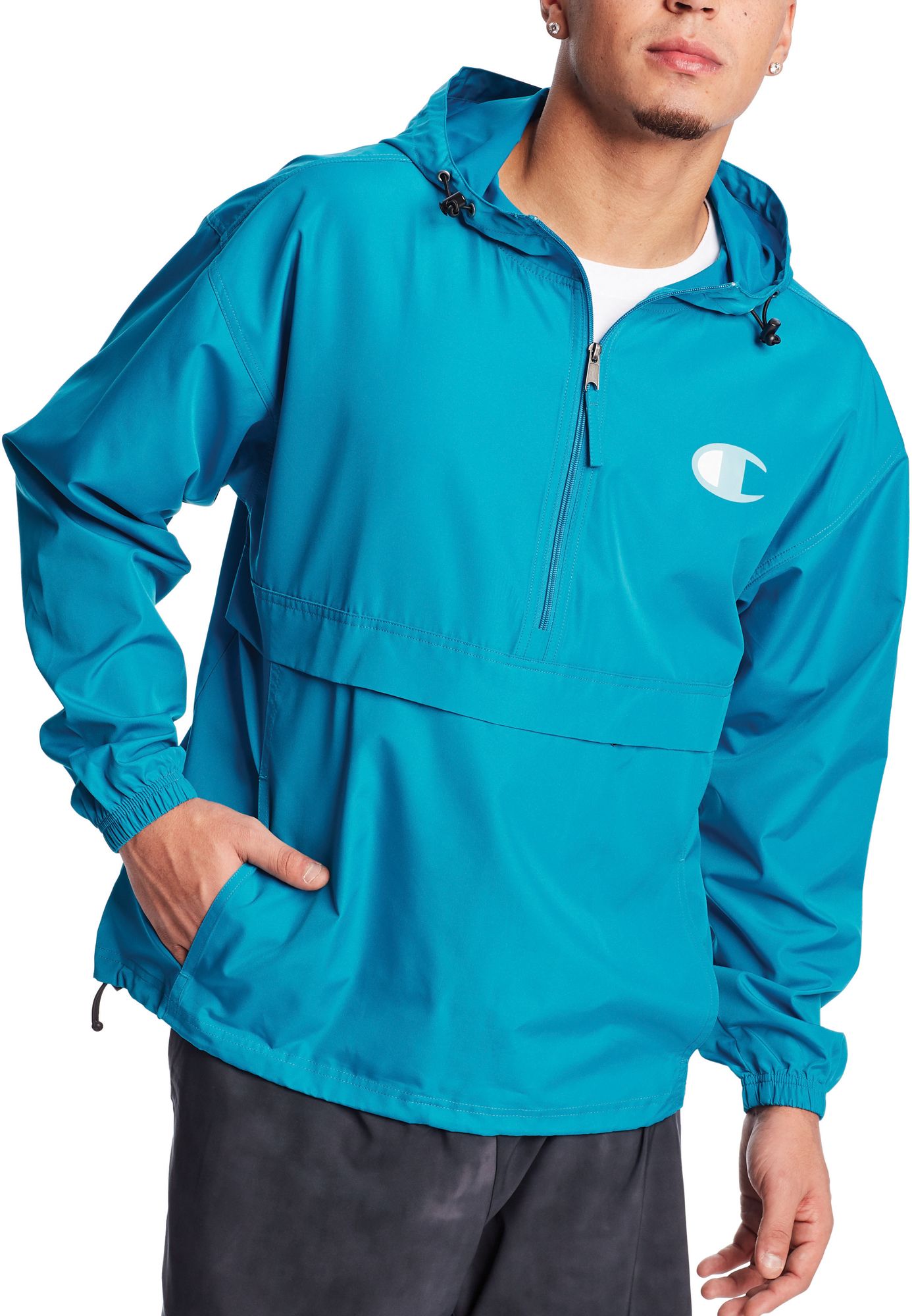 champion packable jacket college