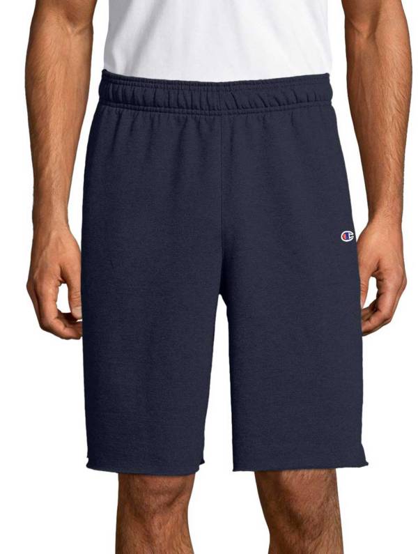 Champion fleece best sale shorts mens