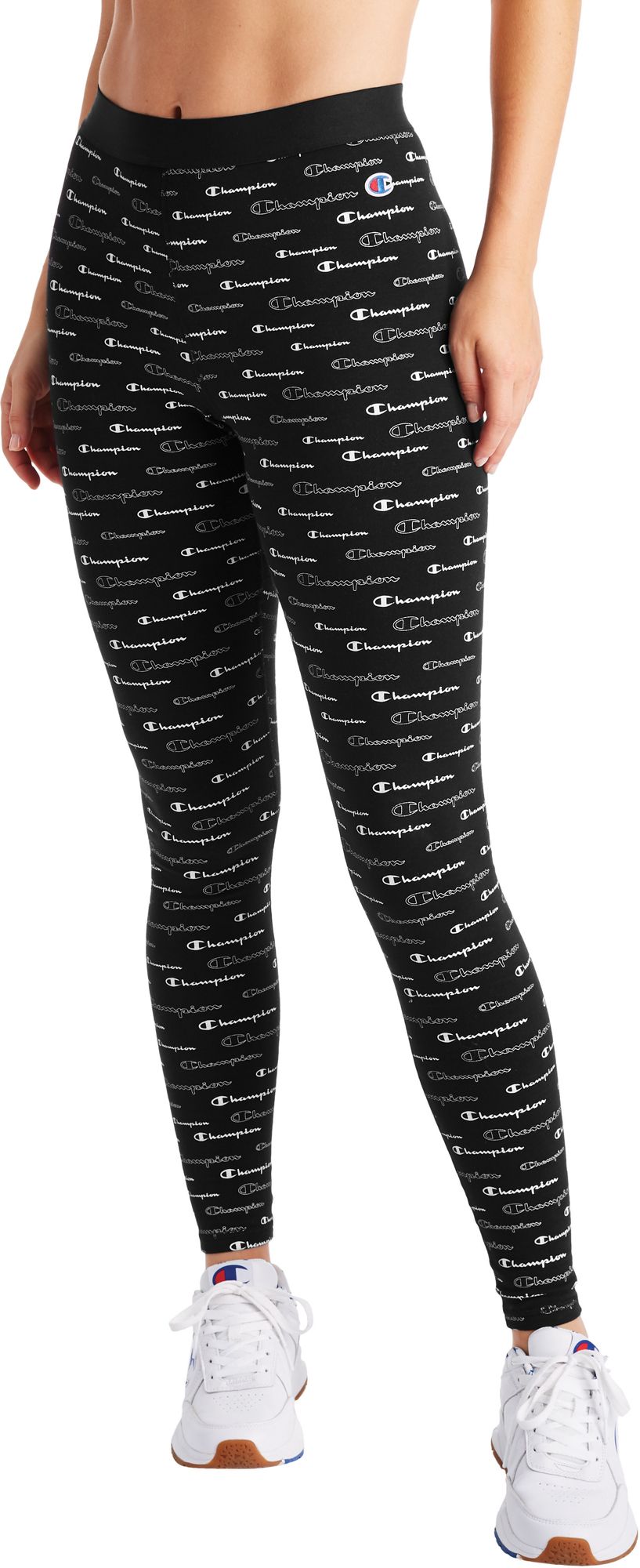 champion logo leggings womens