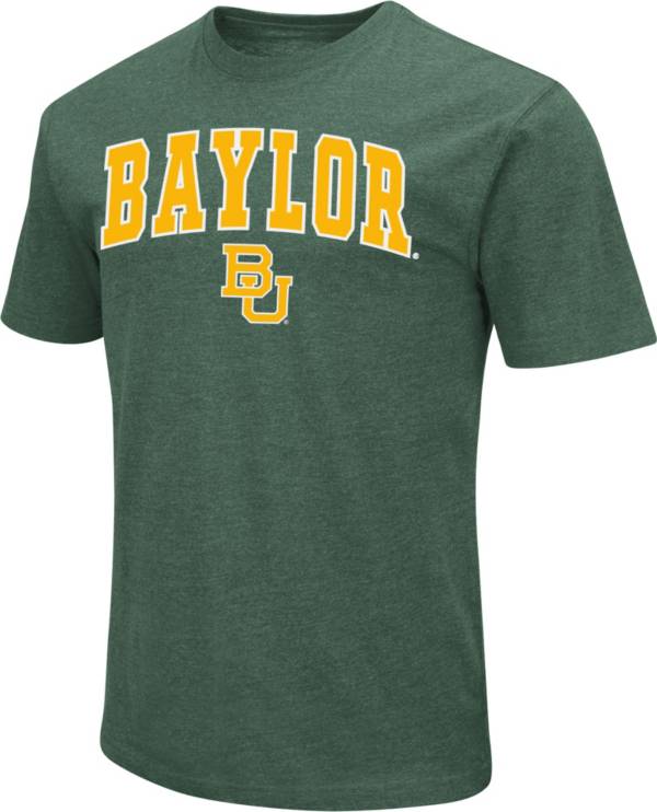 Colosseum Men's Baylor Bears Green Dual Blend T-Shirt