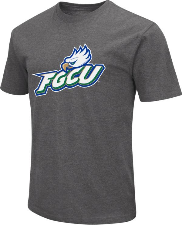 Colosseum Men's Florida Gulf Coast Eagles Grey Dual Blend T-Shirt