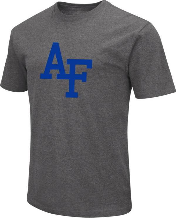 Colosseum Men's Air Force Falcons Grey Dual Blend T-Shirt product image