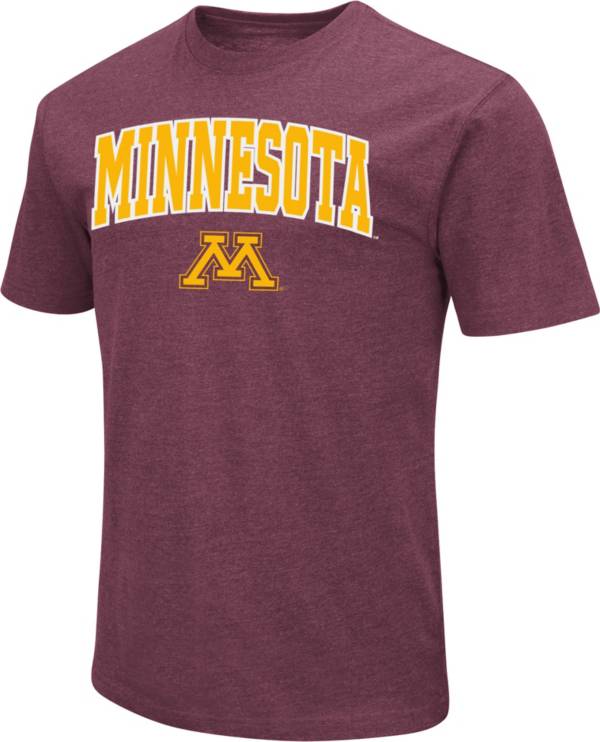 Colosseum Men's Minnesota Golden Gophers Maroon Dual Blend T-Shirt