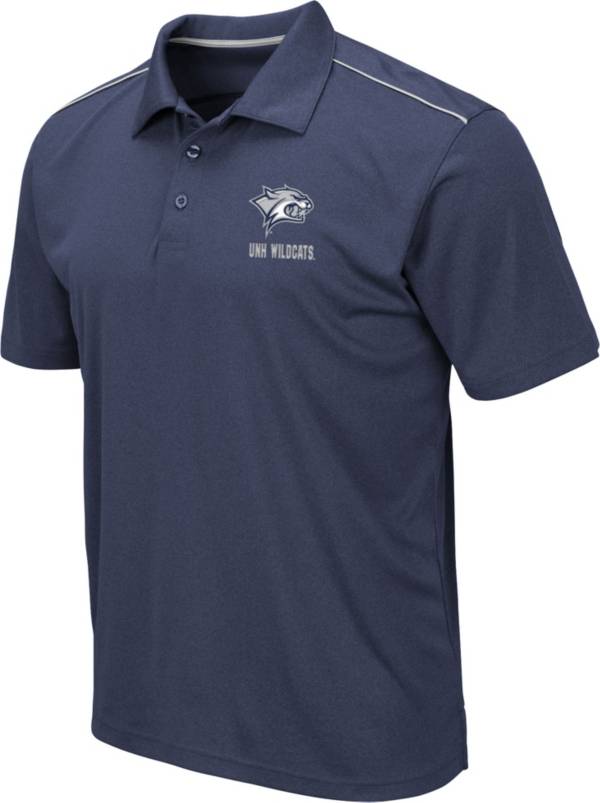 Colosseum Men's New Hampshire Wildcats Blue Eagle Polo