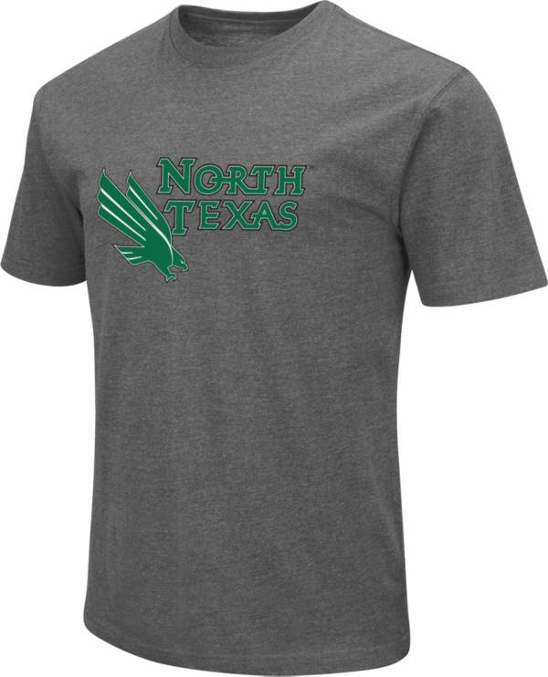 Colosseum Men's North Texas Mean Green Grey Dual Blend T-Shirt | Dick's ...