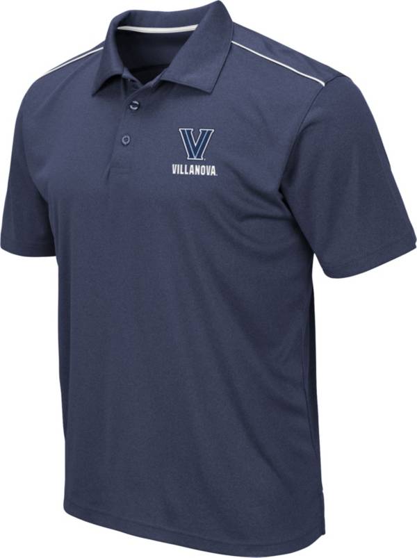 Colosseum Men's Villanova Wildcats Navy Eagle Polo