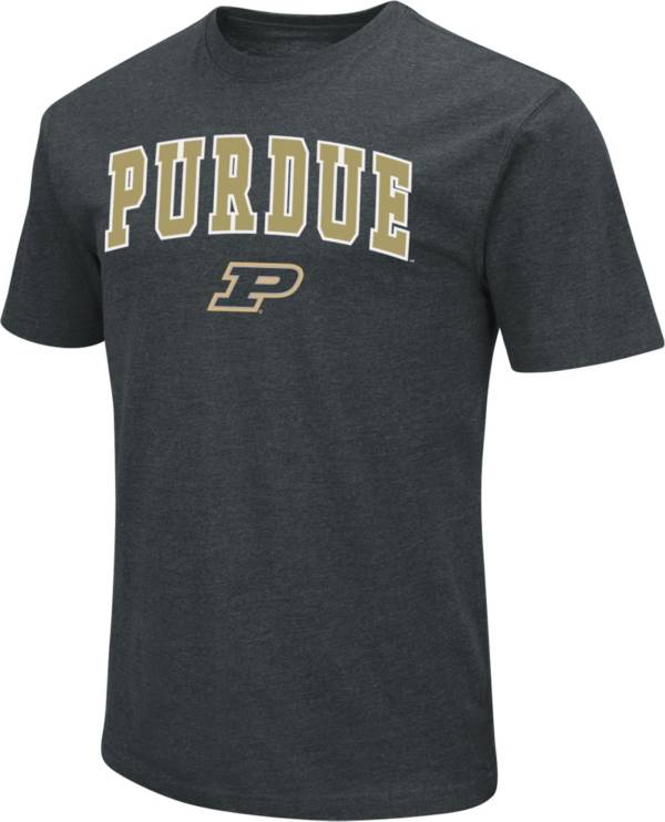 Colosseum Men's Purdue Boilermakers Dual Blend Black T-Shirt