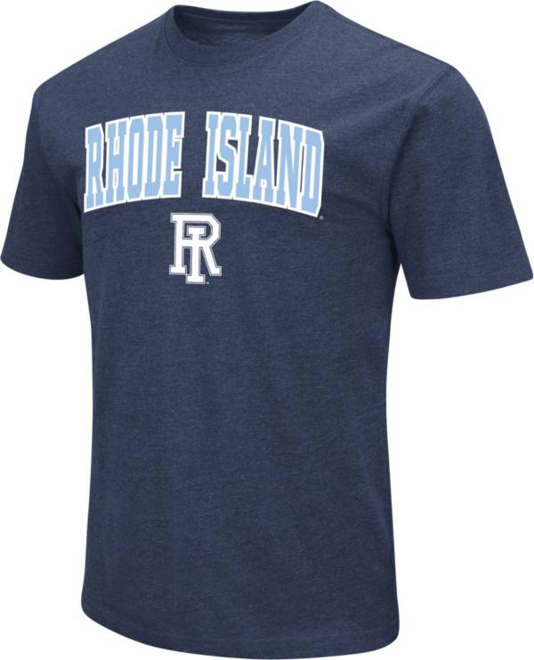 Colosseum Men's Rhode Island Rams Navy Dual Blend T-Shirt