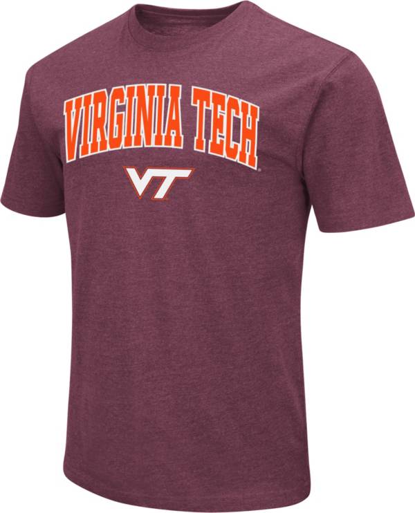 Colosseum Men's Virginia Tech Hokies Maroon Dual Blend T-Shirt product image