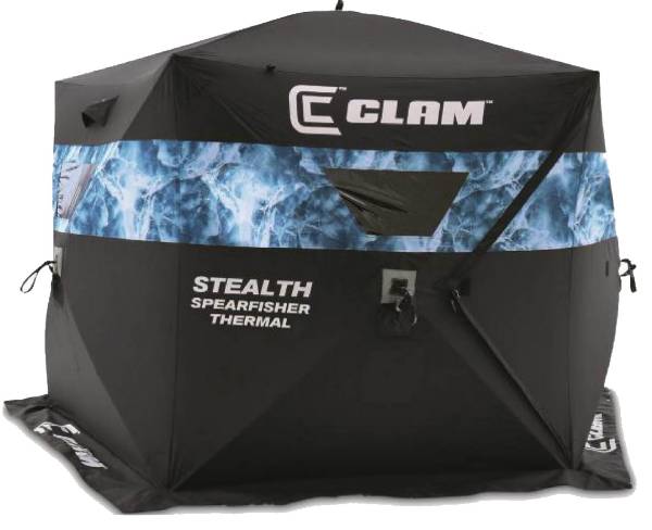 Clam Stealth Spearfisher Thermal 6-Person Ice Fishing Shelter product image
