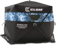 Clam Stealth Spearfisher Thermal 6-Person Ice Fishing Shelter | Dick's