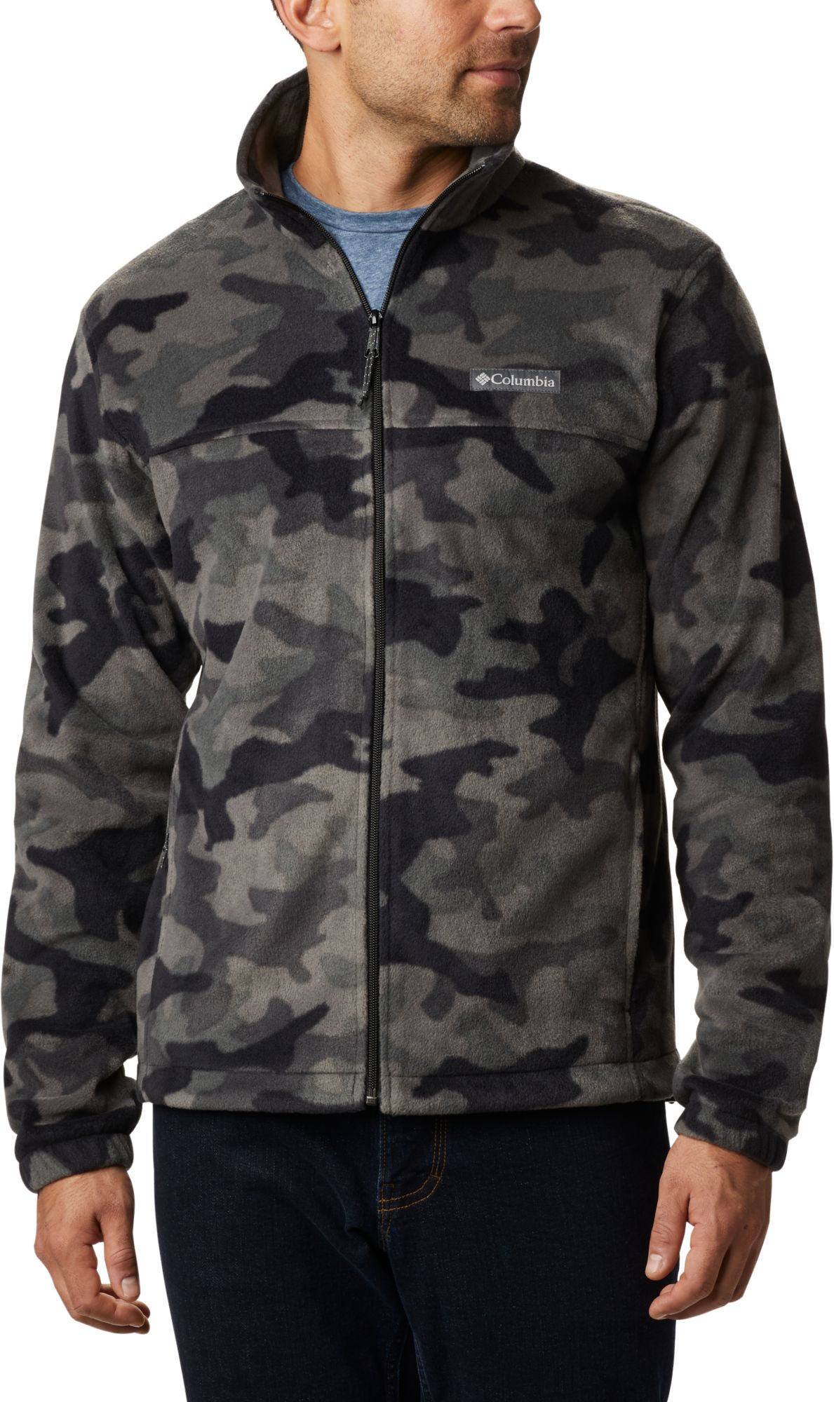 columbia steens mountain printed jacket