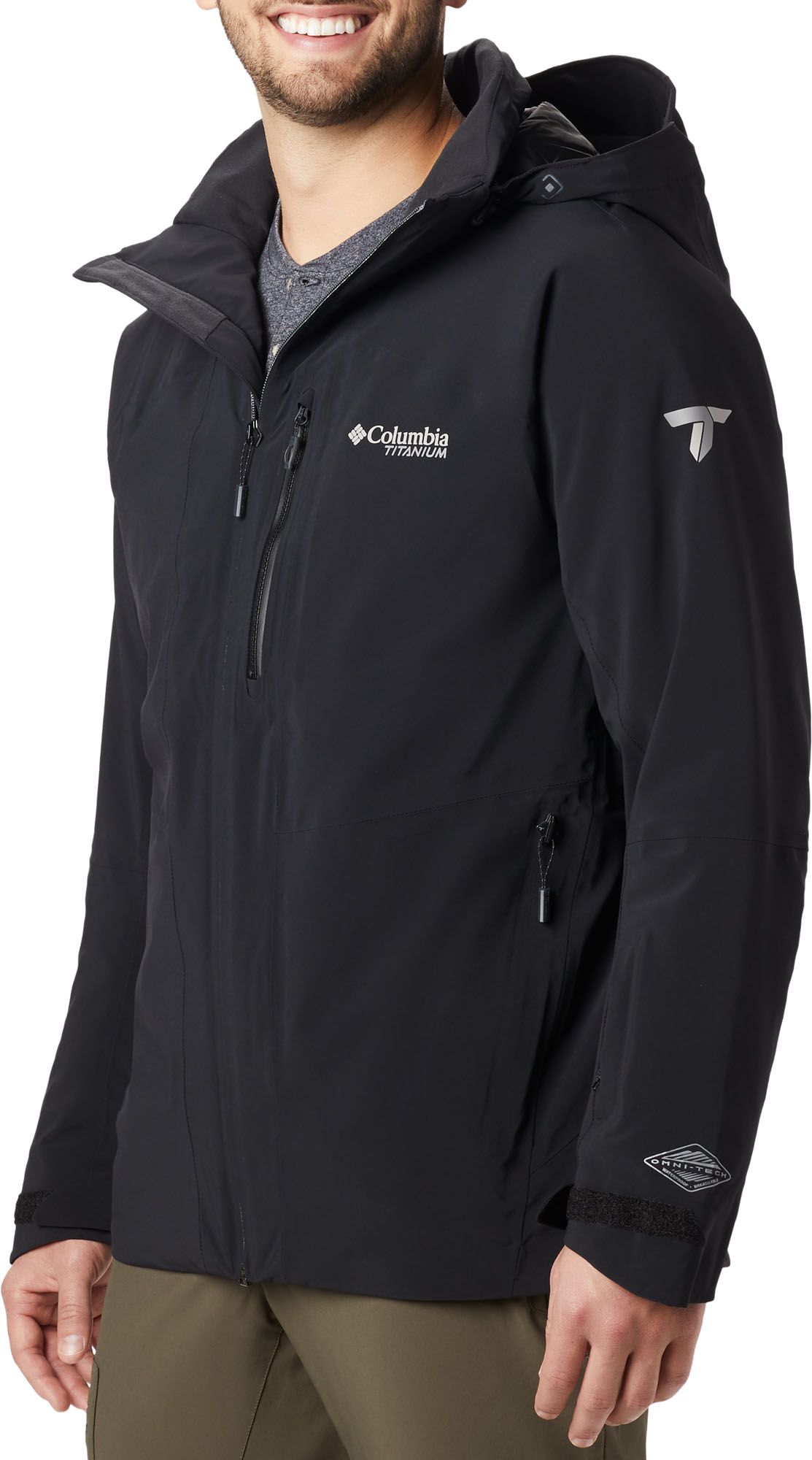 columbia titanium men's jacket