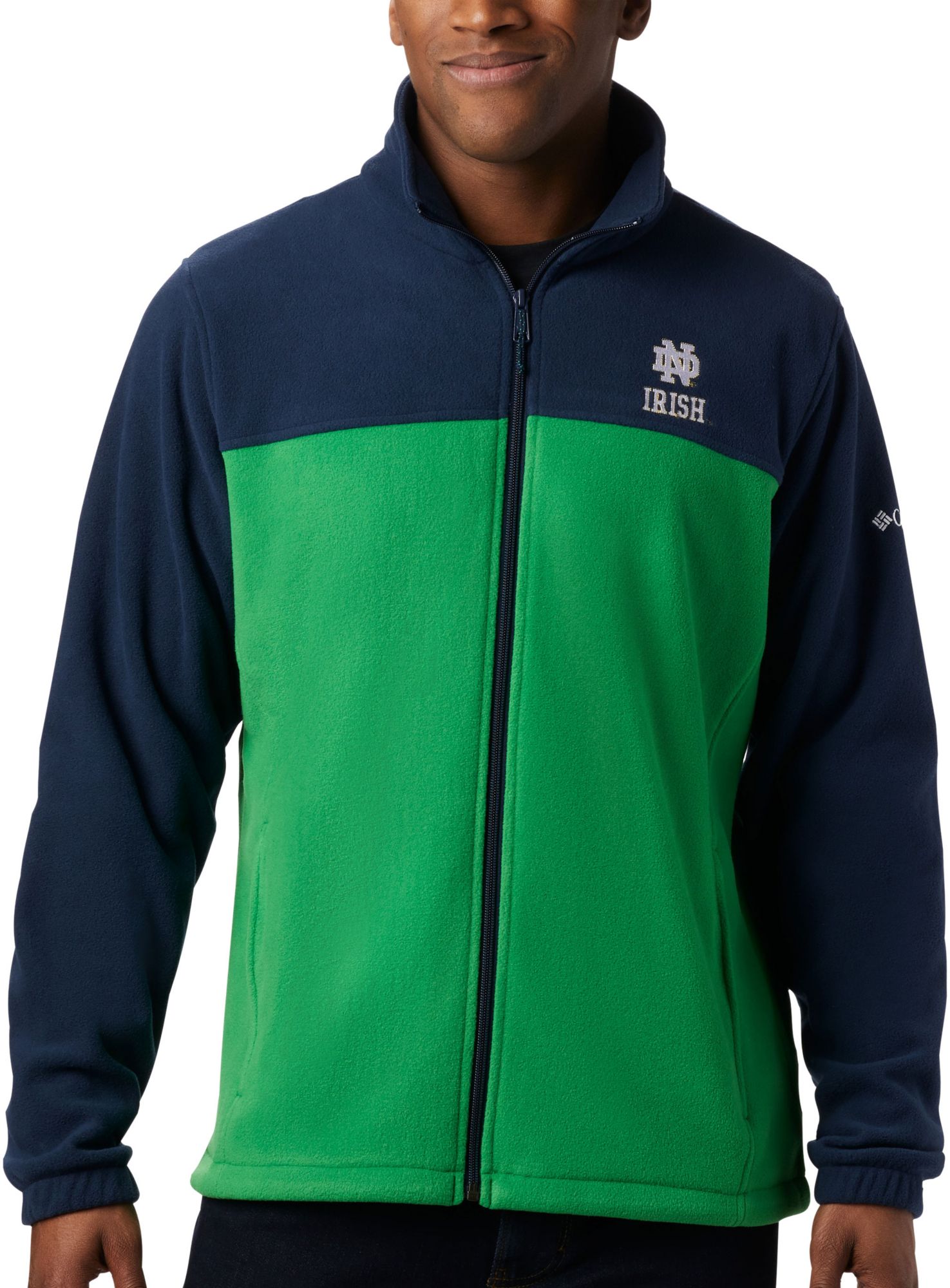 columbia notre dame fleece