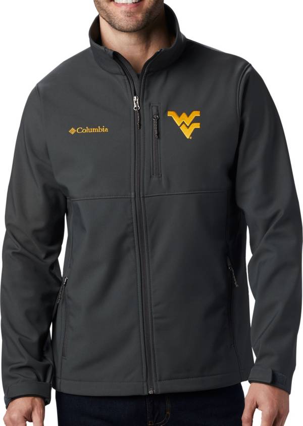 Columbia Men's West Virginia Mountaineers Grey Ascender Jacket