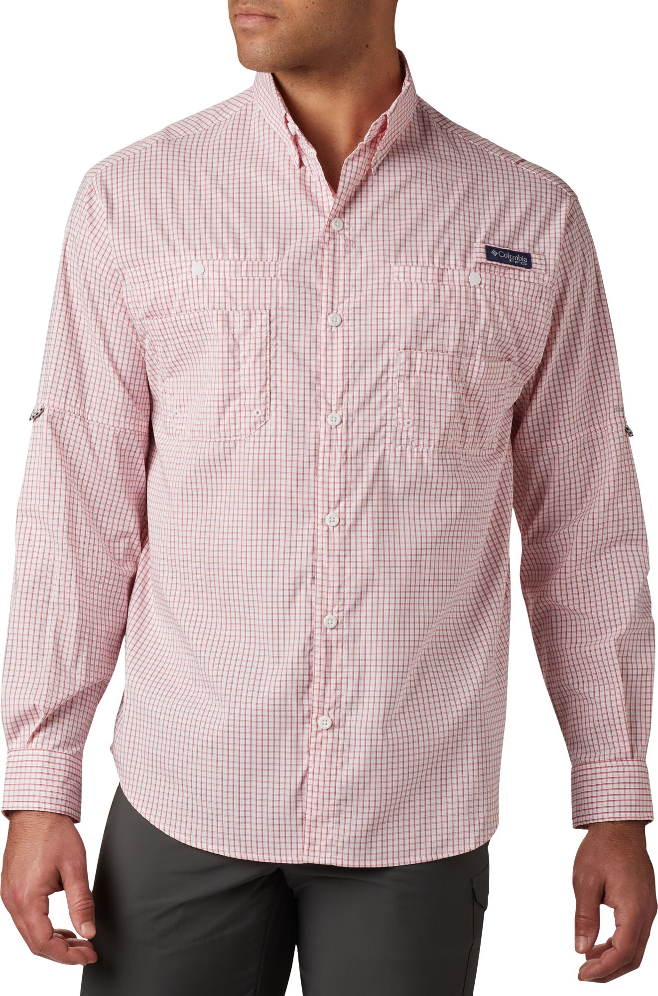 columbia button up shirts long sleeve