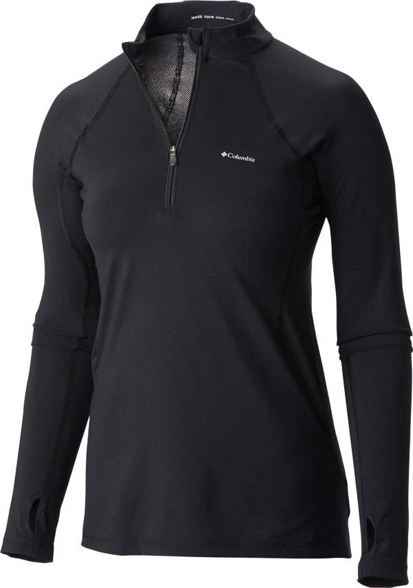 Columbia Women's Midweight Stretch Long Sleeve Half Zip Shirt