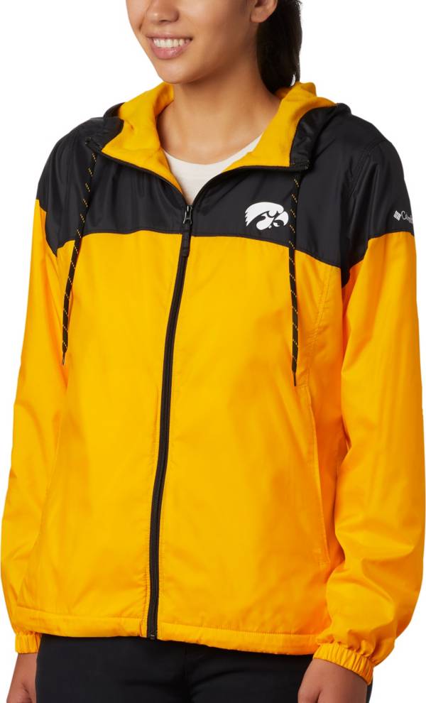 Columbia Women's Iowa Hawkeyes Black/Gold CLG Flash Forward Lined