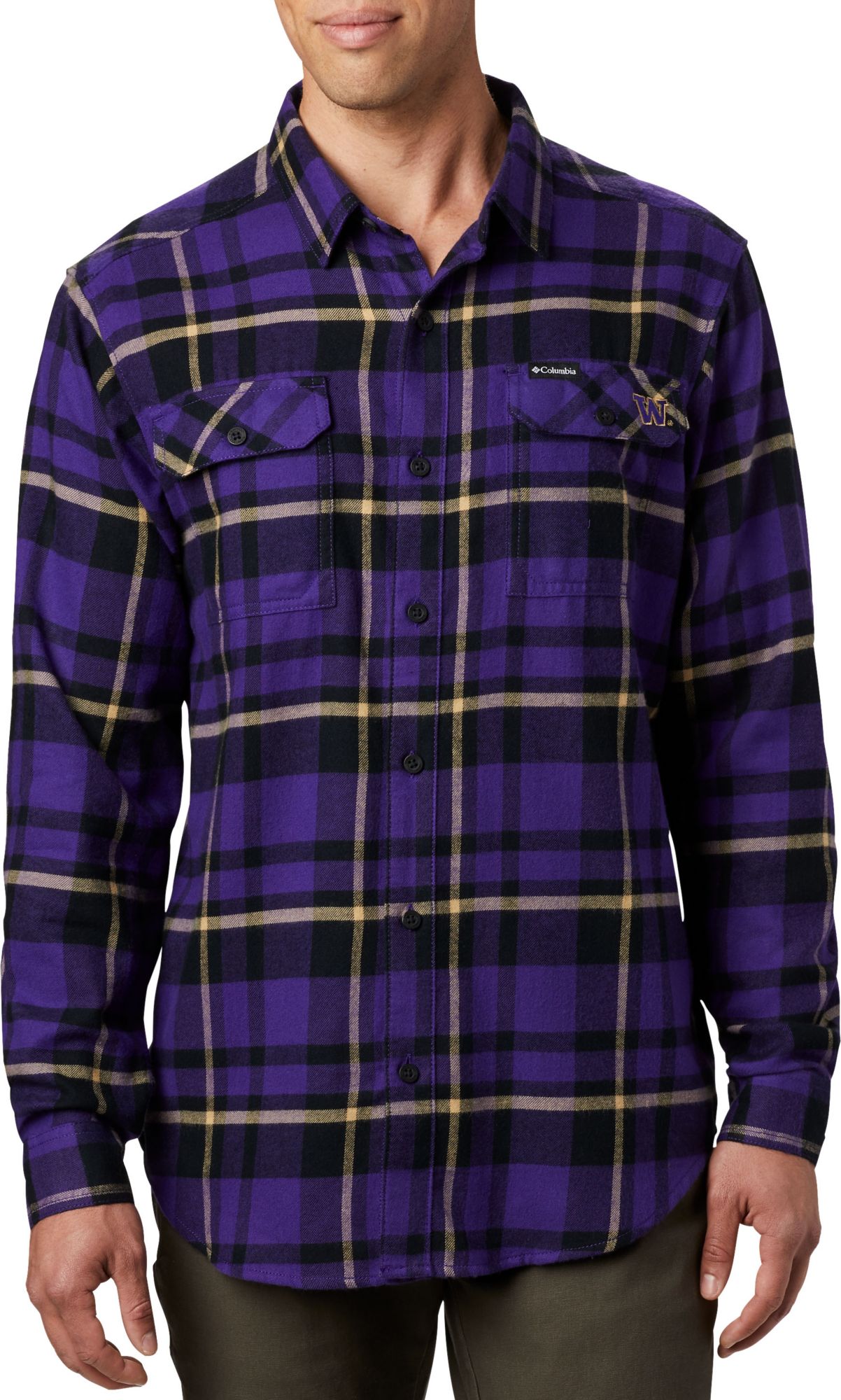 columbia flannel jacket