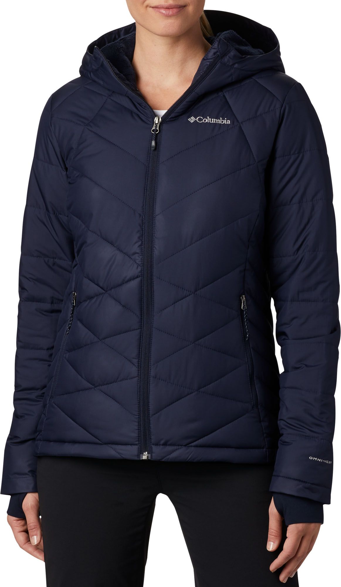 columbia omni heat heavenly jacket