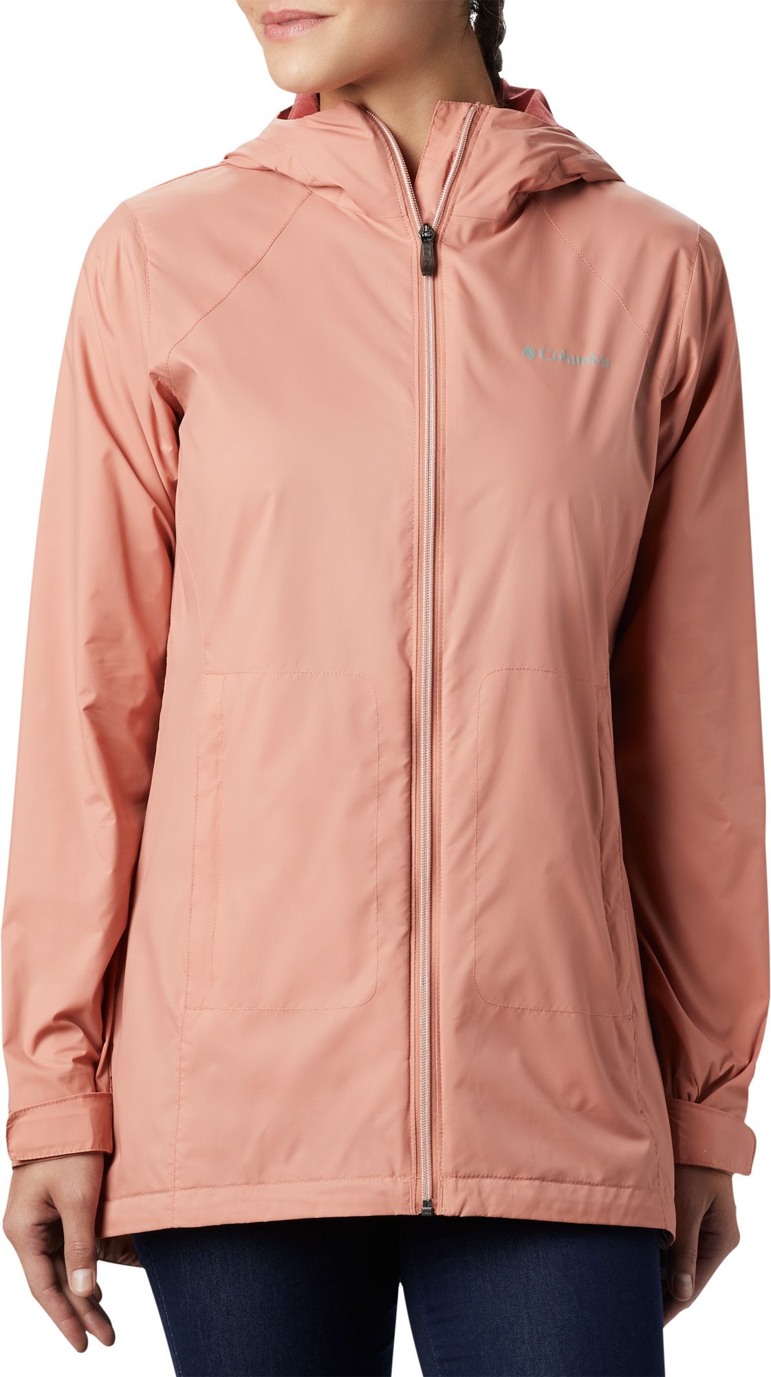 columbia fleece lined rain jacket