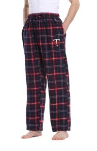 Concepts Sport Men's Minnesota Twins Ultimate Plaid Flannel Pajama