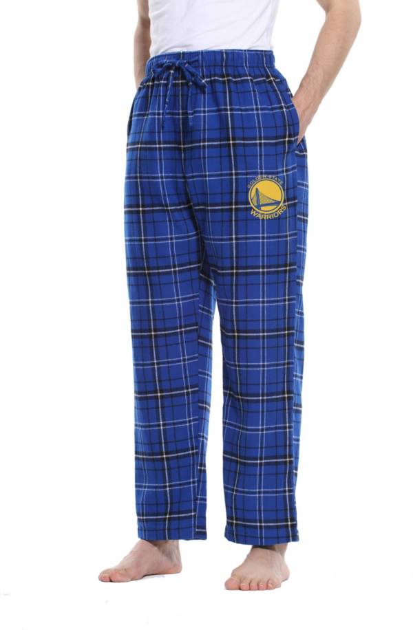 Concepts Sport Men s Golden State Warriors Ultimate Plaid Flannel Pajama Pants