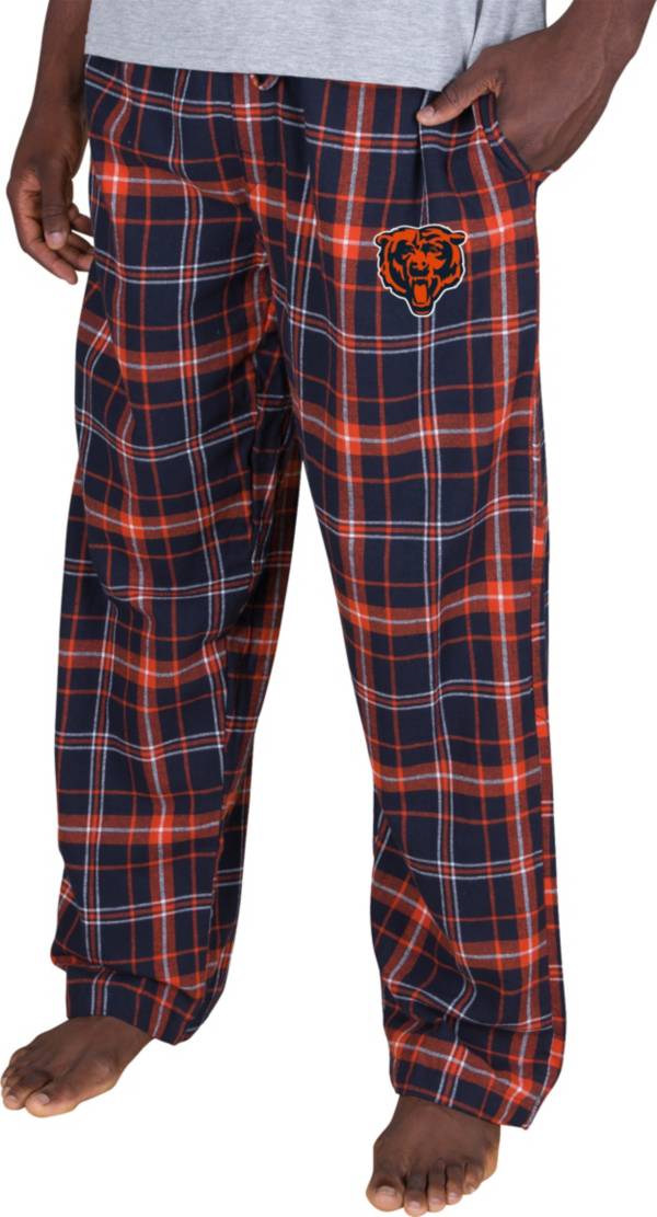 Men's Concepts Sport Pink Chicago Bears Ultimate Plaid Flannel Pajama Pants