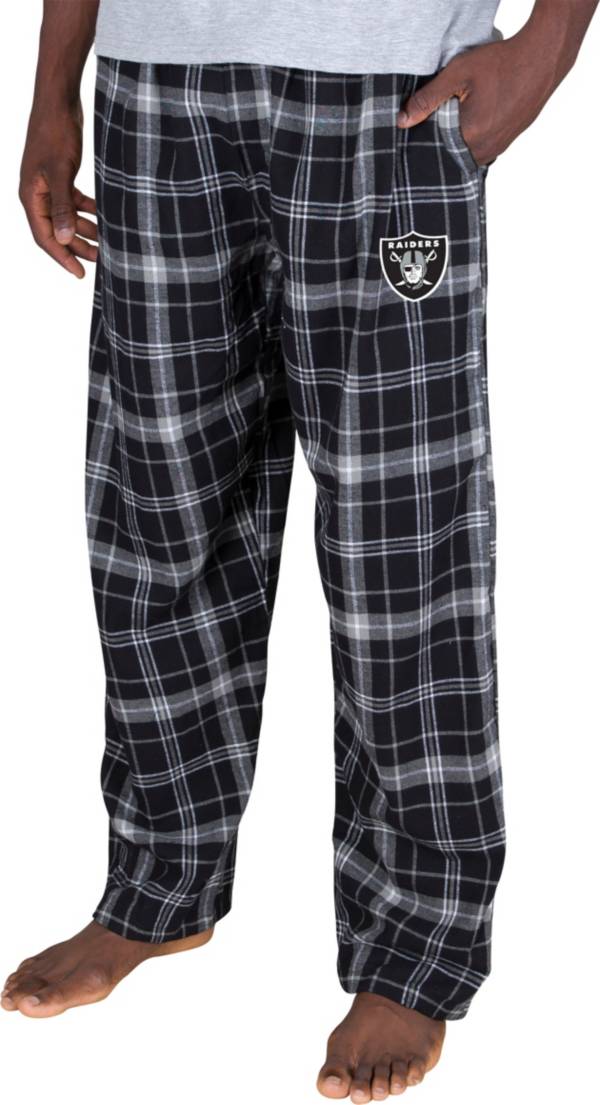 Concepts Sport Men's Las Vegas Raiders Ultimate Flannel Pants